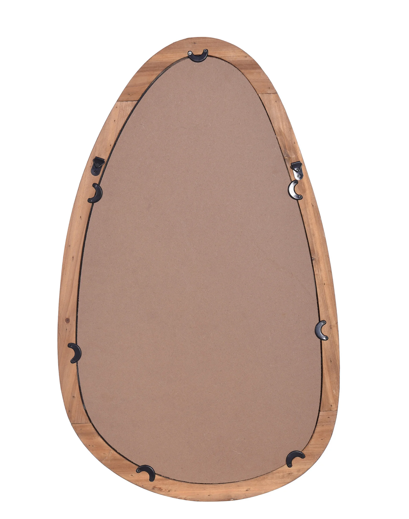 Organic Shaped Mirror Natural