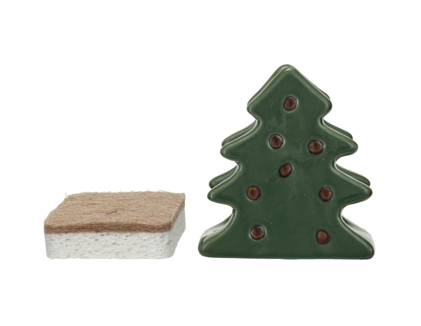 Tree Stoneware Sponge Holder