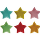 Stoneware Star Shaped Dish, Matte Finish, 6 Colors