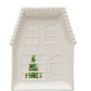 Embossed Stoneware House Plate