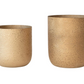 Textured Metal Planters