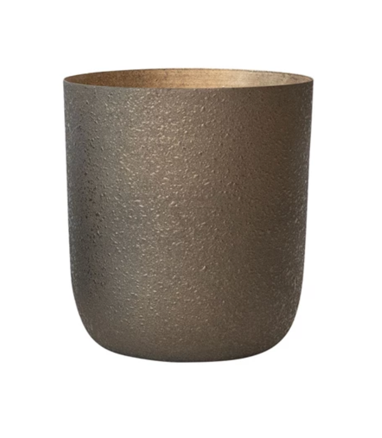 Textured Metal Planters