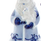 Delft Blue Santa Ornament