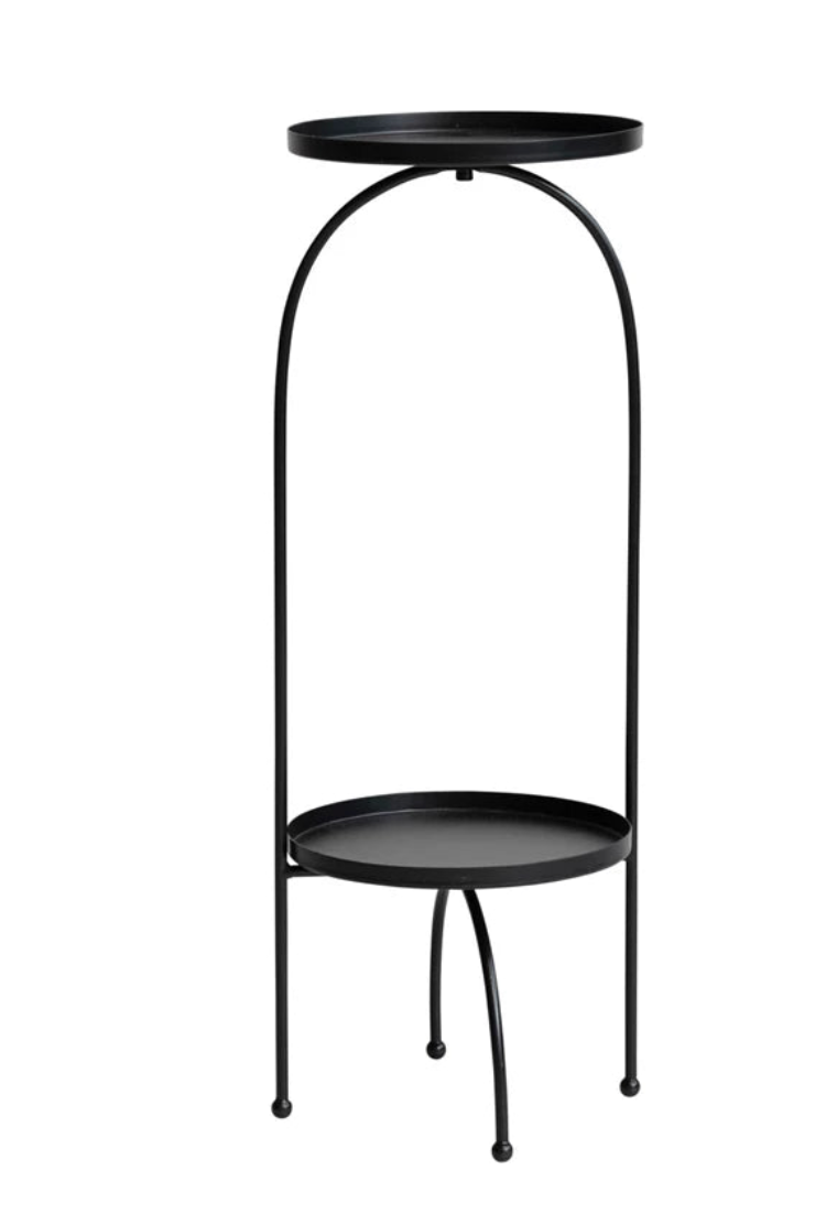 Black Metal Table/Plant Stand
