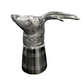 2 oz. Cast Aluminum & Stainless Steel Shot Glass