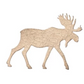Textured Metal Holiday Icon Shaped Magnets