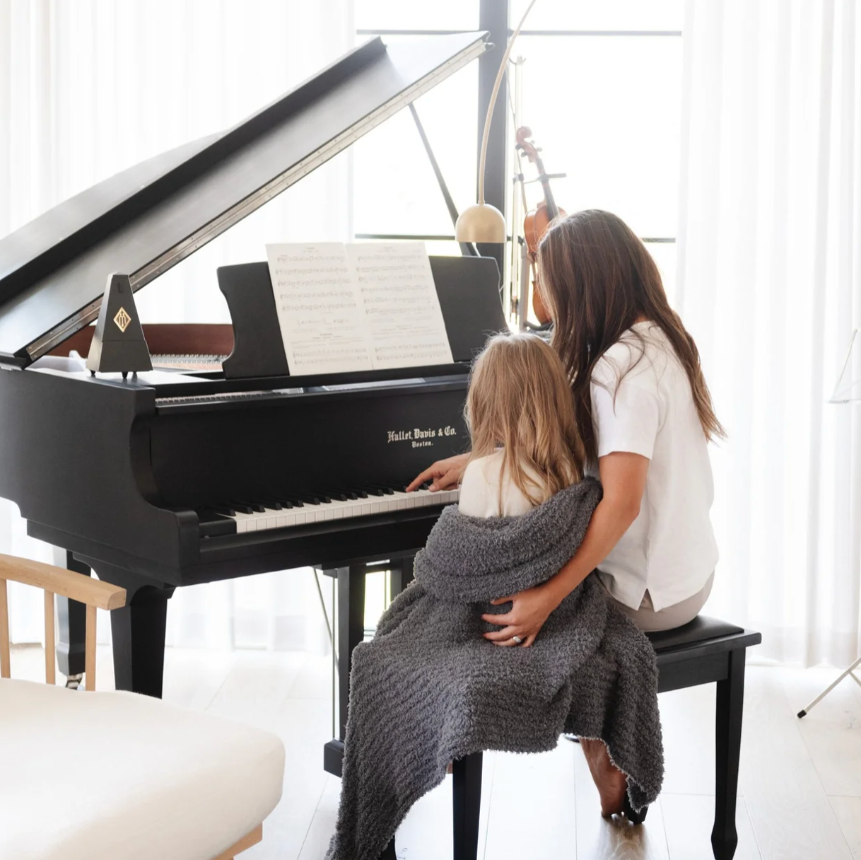 Ribbed Bamboni Blanket