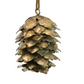 Metal Pinecone Ornament, 2 Styles