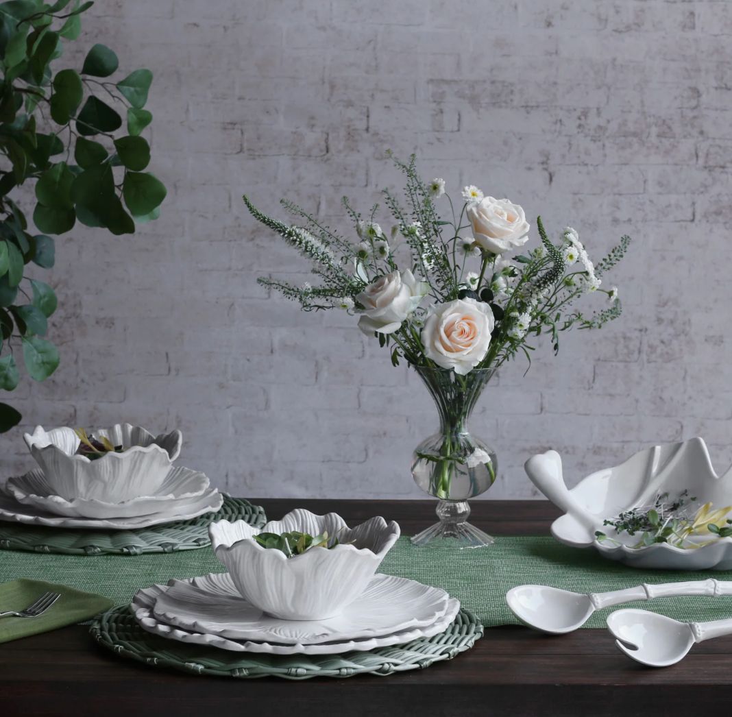 VIDA Lettuce 9" Salad Plate S/4