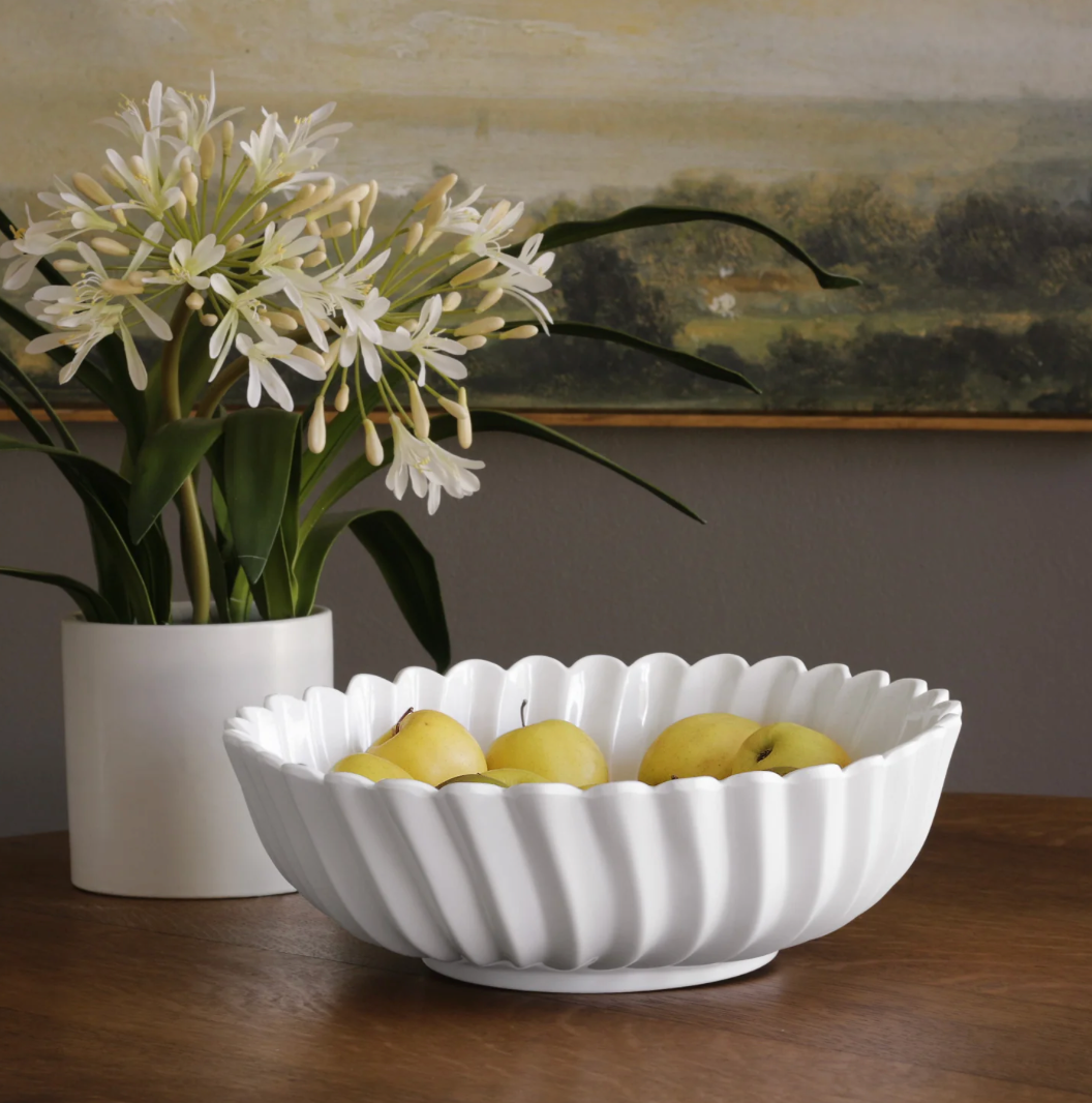 VIDA Vienna Medium Bowl White