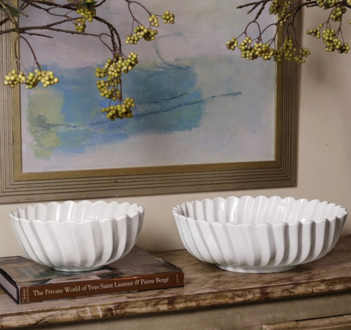 VIDA Vienna Medium Bowl White