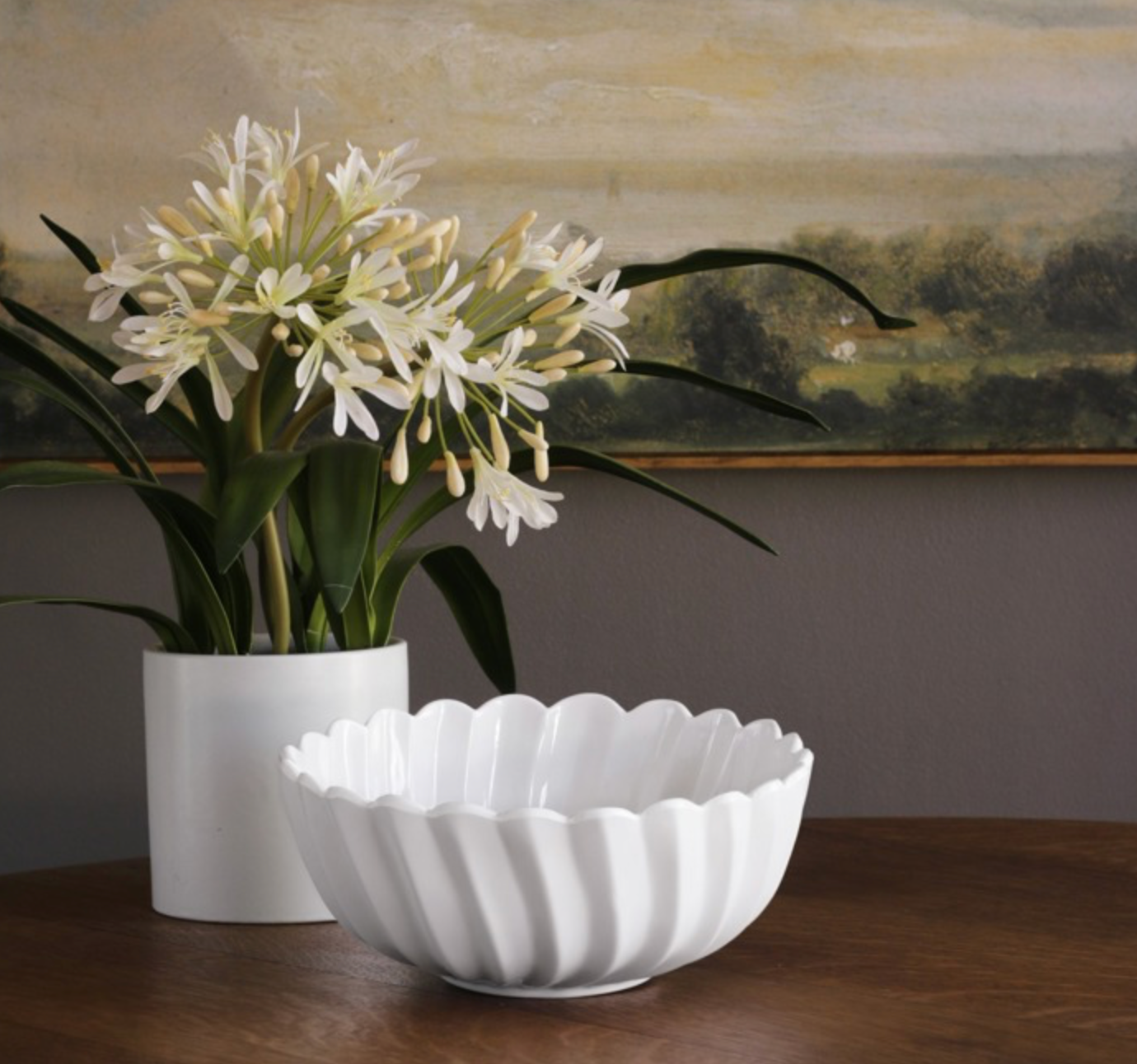 VIDA Vienna Medium Bowl White