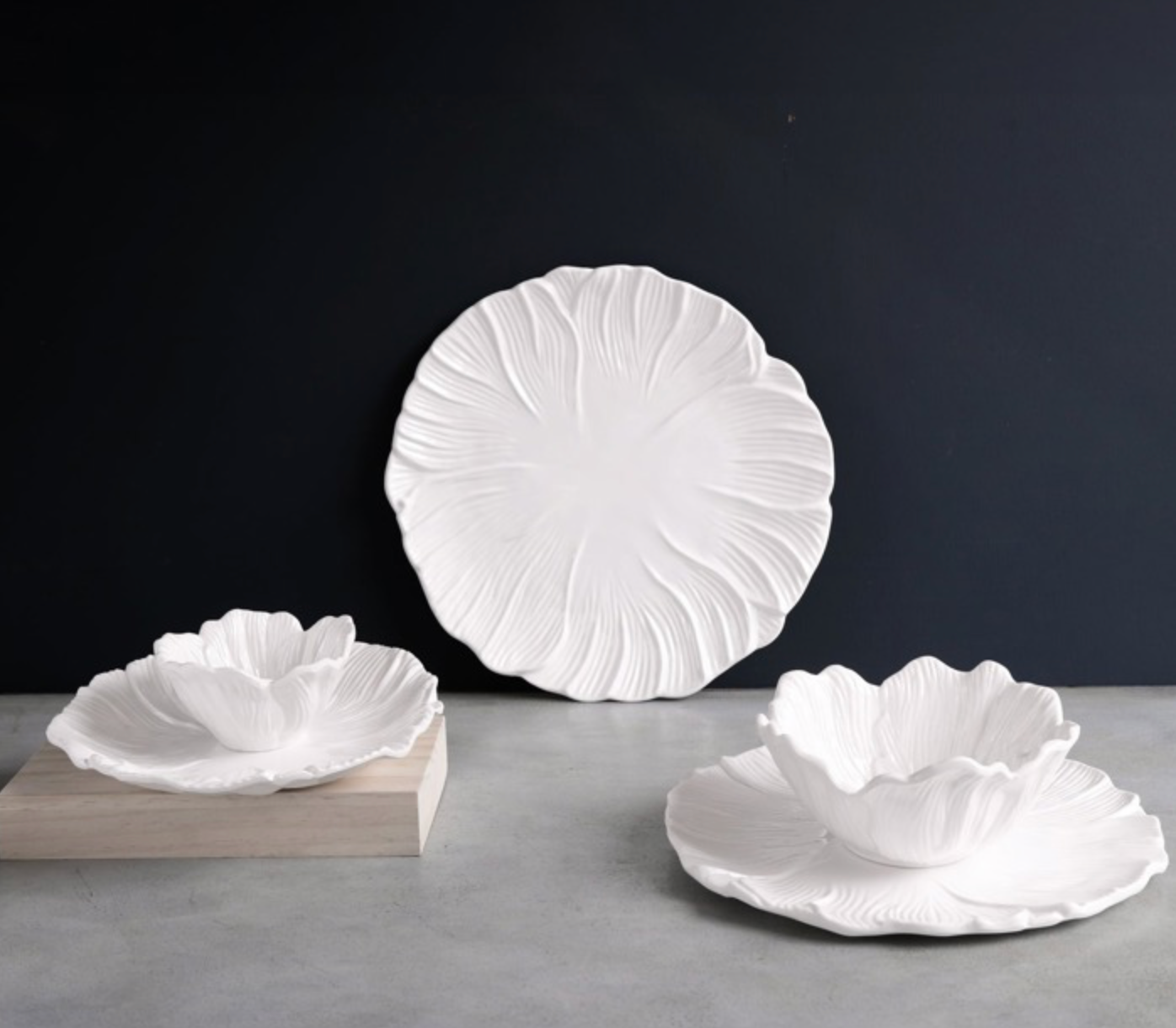 VIDA Lettuce 11" Dinner Plate S/4