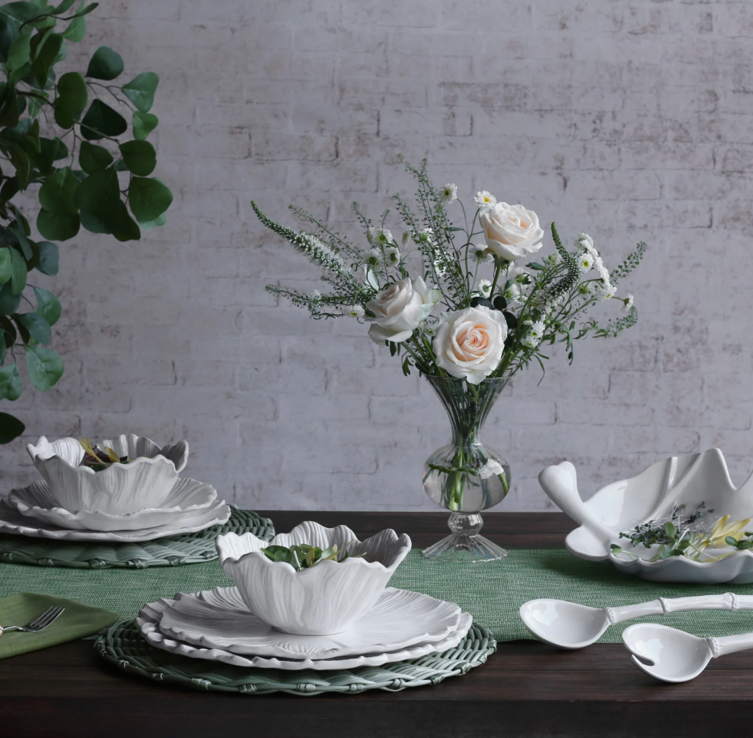 VIDA Lettuce 11" Dinner Plate S/4