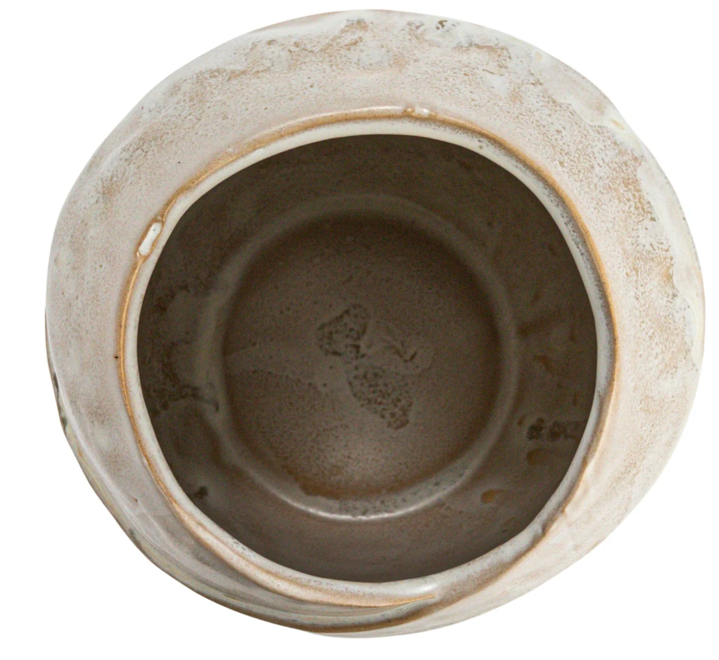 Vase w/ Cut-Out Stoneware