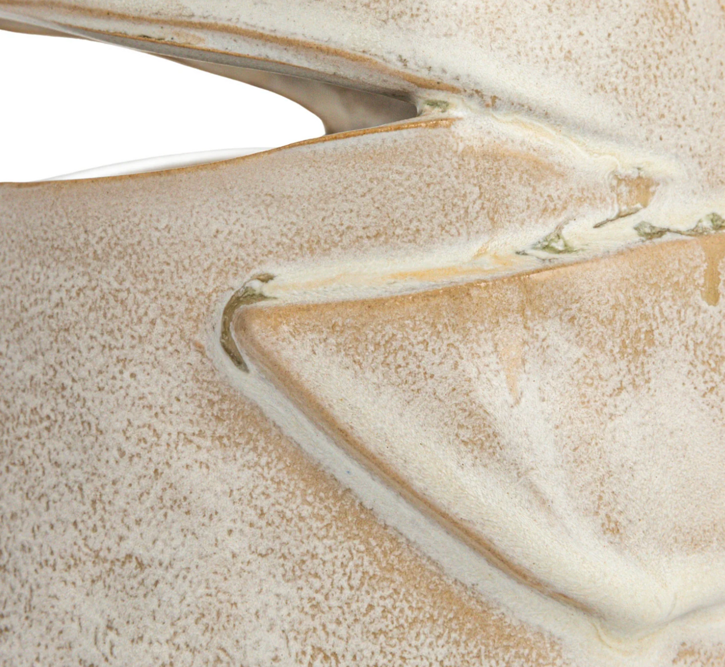 Vase w/ Cut-Out Stoneware