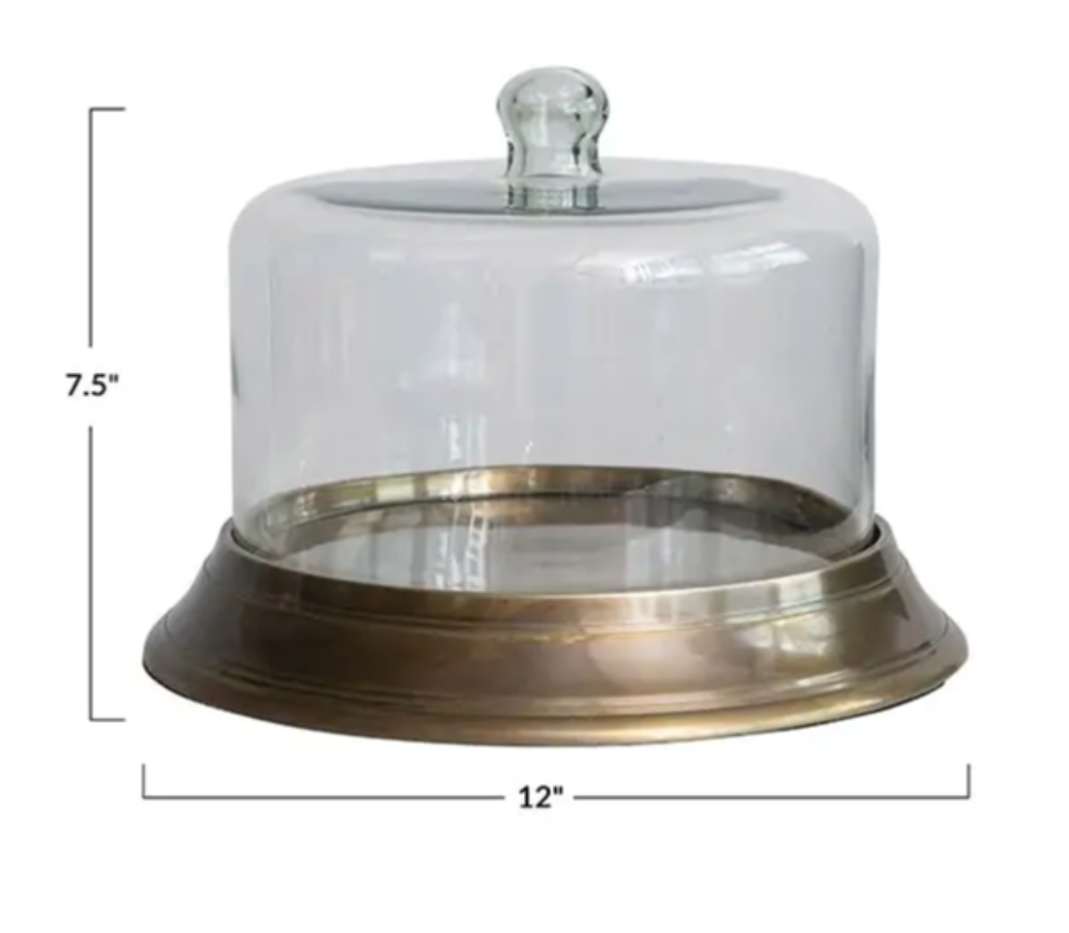 Glass Cloche w/ Base