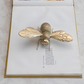 Bee with Gold Finish