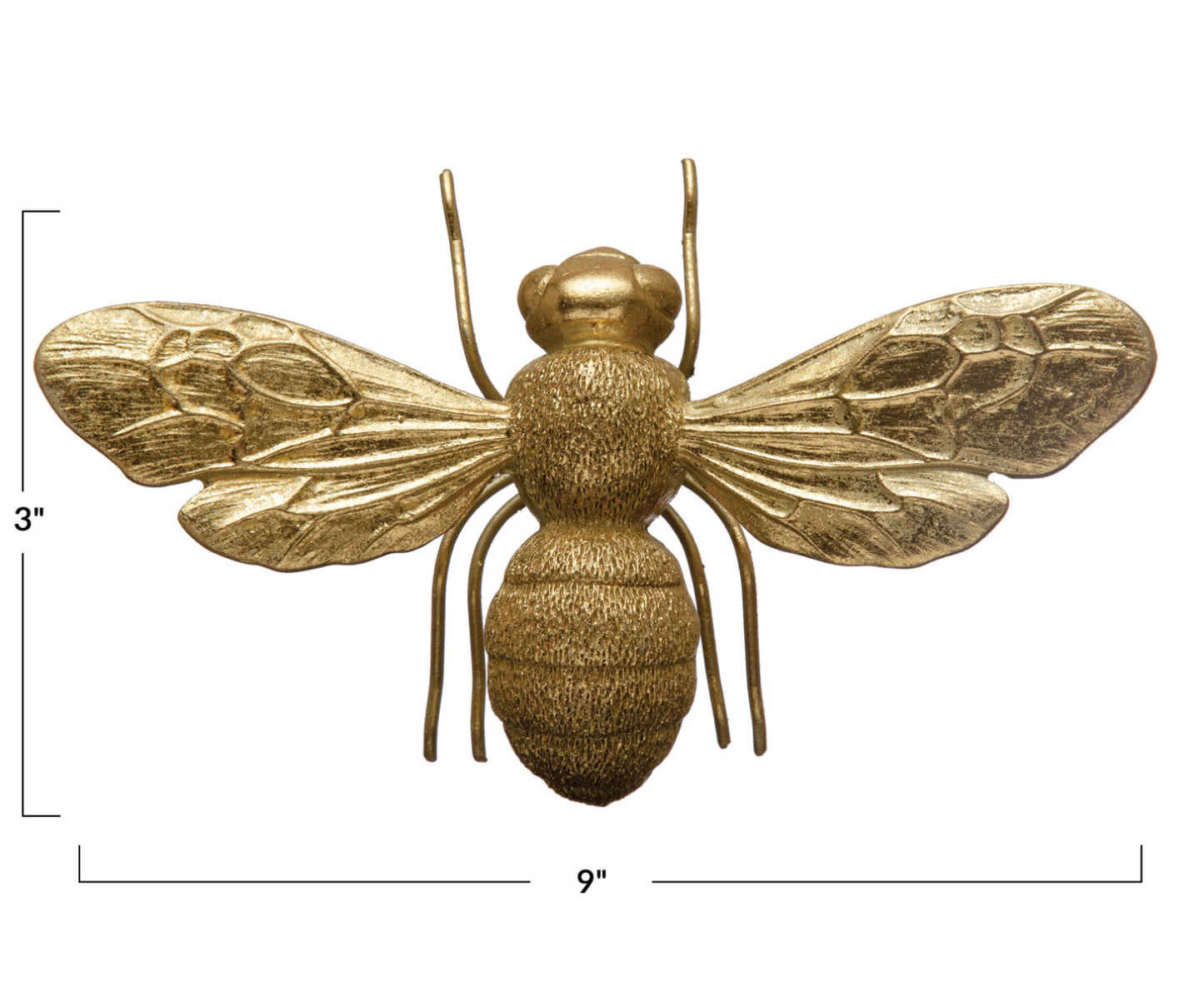 Bee with Gold Finish