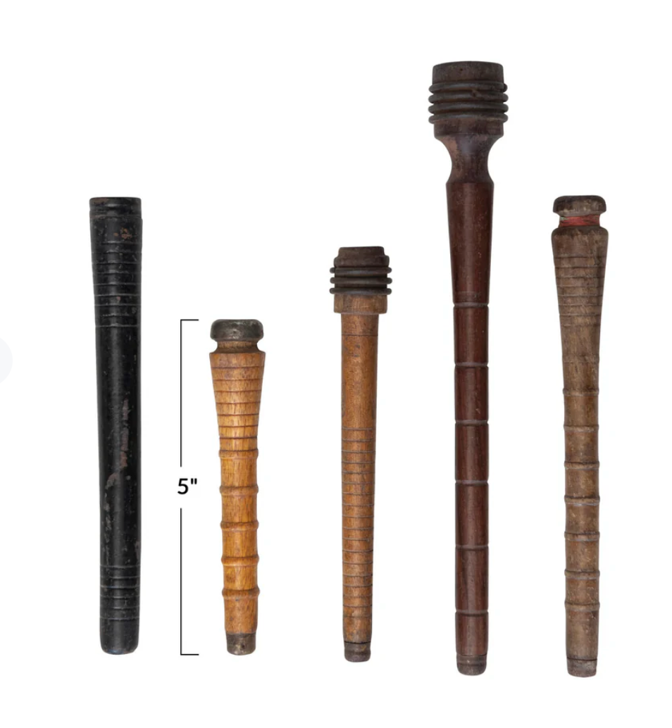 s/3 Wood & Metal Bobbins