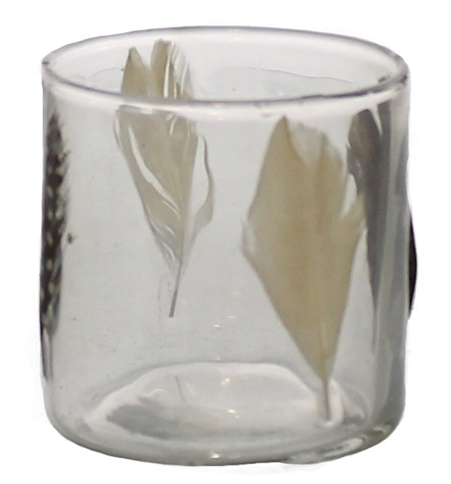 Enameled Feather Hurricane