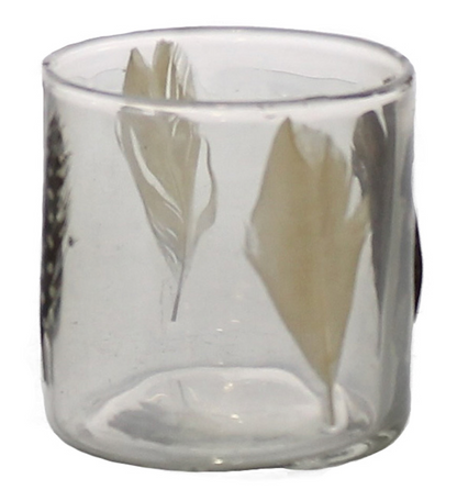 Enameled Feather Hurricane
