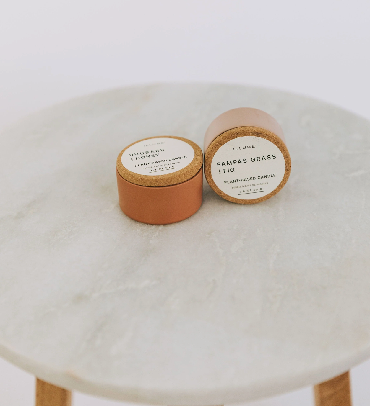 Verde Tin Candle with Cork Lid