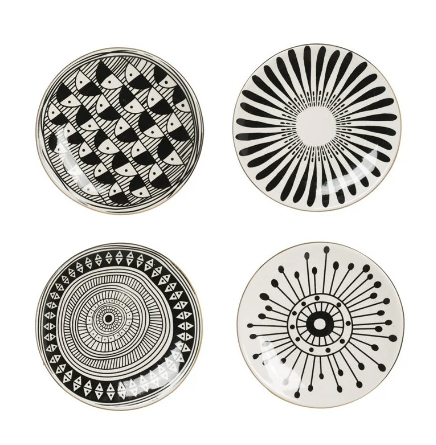 Glam Round Plates