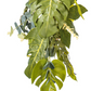 6'Artificial Green Mixed Jungle Foliage Garland