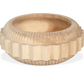 Indigo Road by Egypt Sherrod Dialah Geometric Carved Wooden Bowl