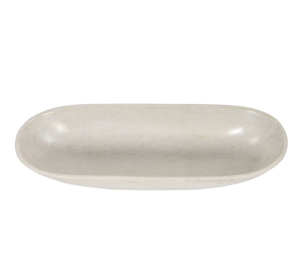 Oval Rajnagar Marble Bowl