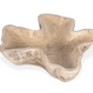 Organic Teak Wood Carved Bowl