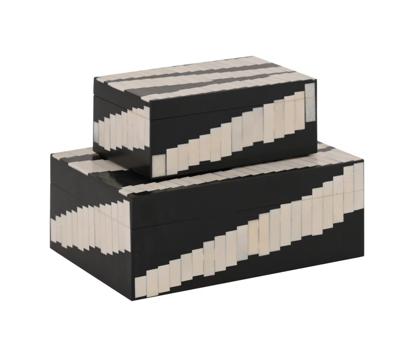 Indigo Road by Egypt Sherrod Resin Decorative Box 2 Piece Set