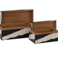 Indigo Road by Egypt Sherrod Resin Decorative Box 2 Piece Set