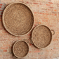 Gaia Round Woven Wall Decor Basket, Set of 3
