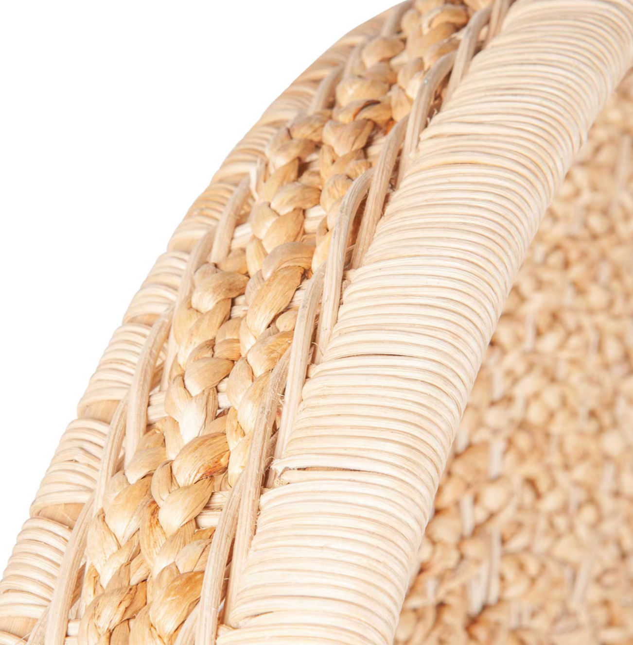 Gaia Round Woven Wall Decor Basket, Set of 3