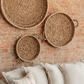 Gaia Round Woven Wall Decor Basket, Set of 3
