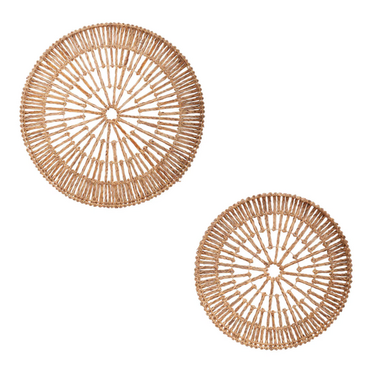 Kera Round Wall Decor, Set of 2