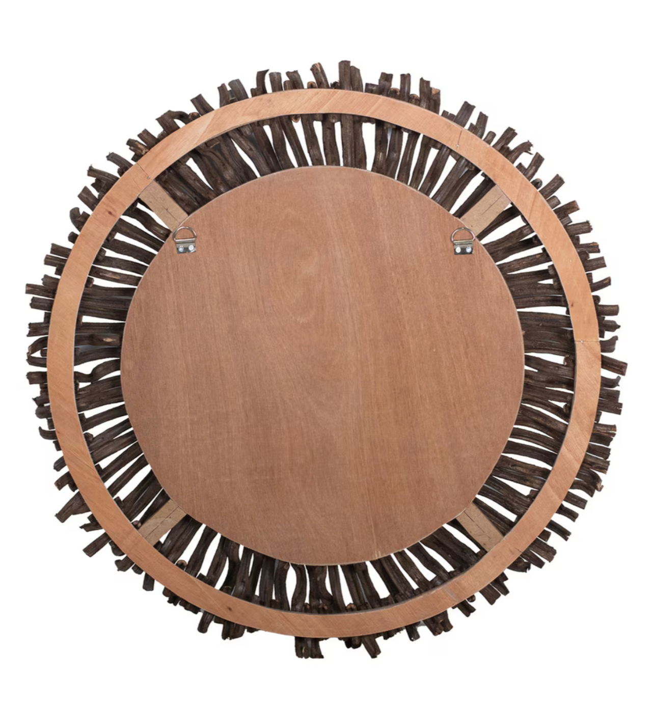 Indigo Road Hapsala And Rattan Mirror