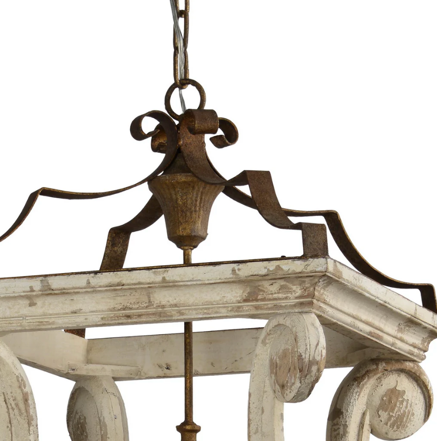 Abbey 4 Light Forty West Chandelier