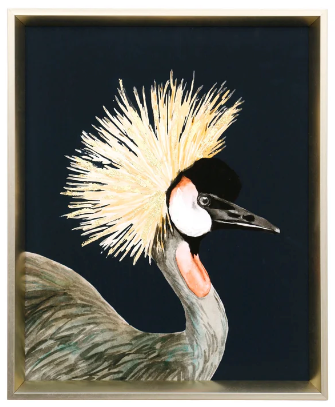 Custom Crested Crane