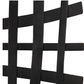 Gridlines Metal Wall Decor, Black