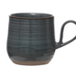 18 oz. Stoneware Mug, Reactive Glaze & Unglazed, 2 Colors (Each One Will Vary)