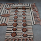 Cotton Tufted Kilim Floor Runner with Braided Tassels