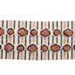 Cotton Tufted Kilim Floor Runner with Braided Tassels