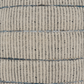Stripe Embroidered Block Print Pillow