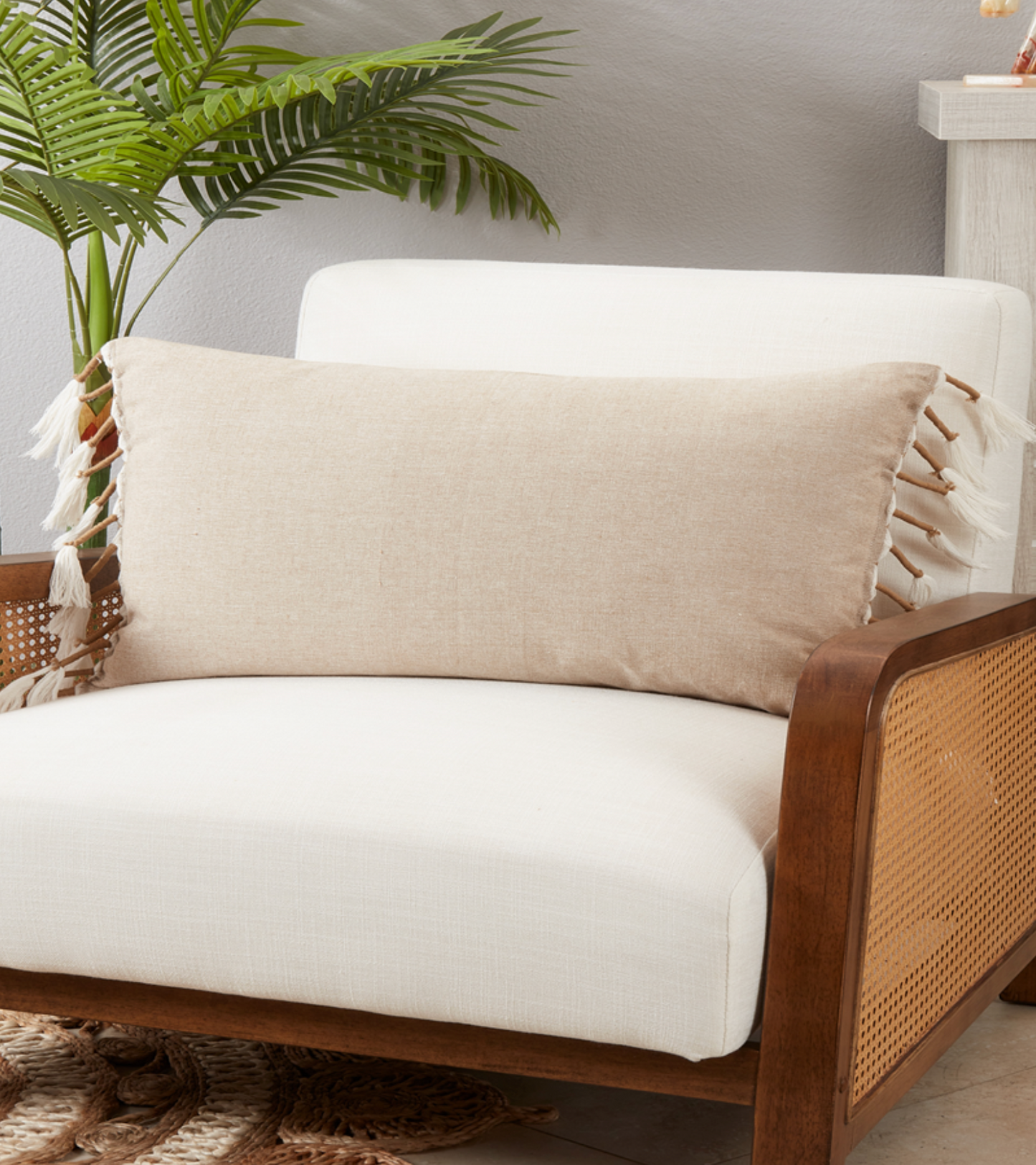 Tassel Pillow Ocean Breeze