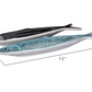 Hand-Painted Sardine Plate, 2 Colors