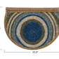 Seagrass & Mango Wood Wall Décor with Circle Design