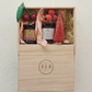 Paulownia Wood Boxes w/ Laser Etched "Finch + Fennel" Logo, Natural